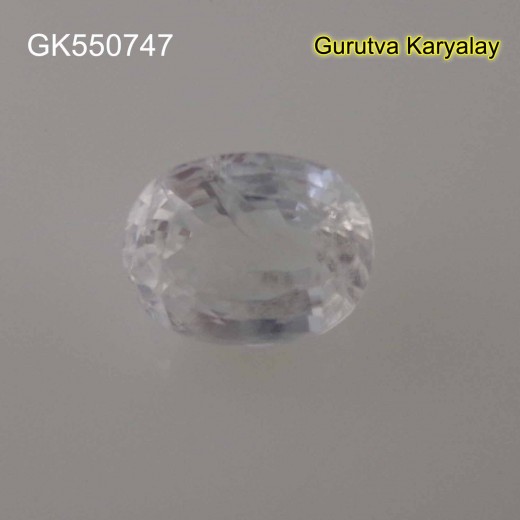 Ratti-4.69(4.26ct) Real White Zircon 